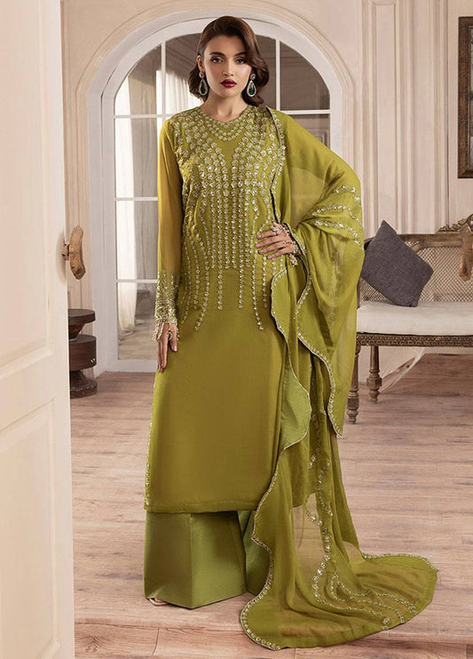 Sahane | Elyssa Festive Chiffon | CT-19001 Eve - ELYSSA by Maria Faisal - Registered Vendor of : Sahane - type : Ladies Clothes - 100% original wedding dresses
