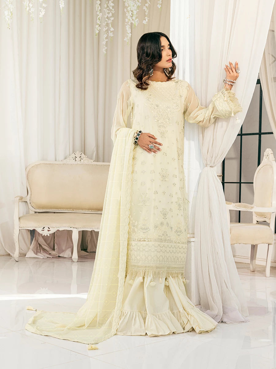 Salitex | Signature Festive Chiffon | CH038 by Maria Faisal - Registered Vendor of : Salitex - type : Ladies Clothes - 100% original wedding dresses