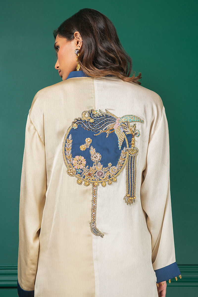 Wardha Saleem | Luxury Pret Fusion Wear | WS22-033 - Ladies Clothes 