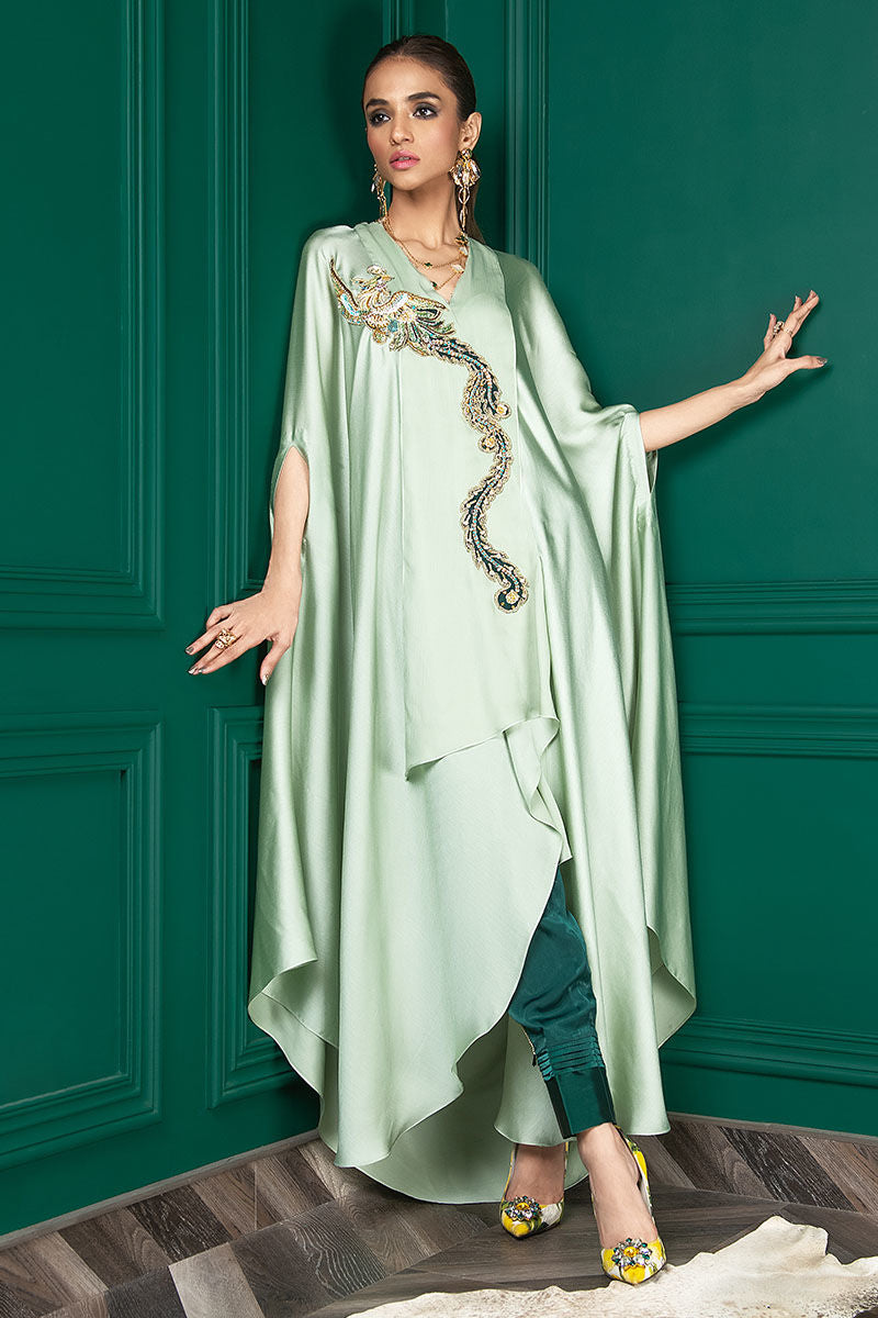 Wardha Saleem | Luxury Pret Fusion Wear | WS22-018 - Ladies Clothes 
