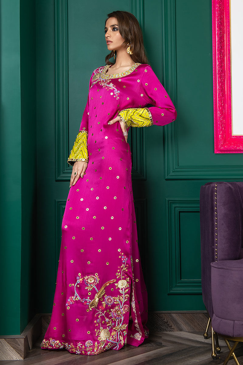 Wardha Saleem | Luxury Pret Fusion Wear | WS22-035 - Ladies Clothes 