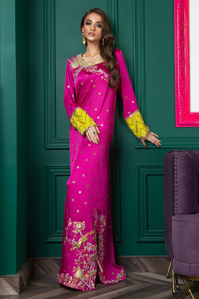 Wardha Saleem | Luxury Pret Fusion Wear | WS22-035 - Ladies Clothes 