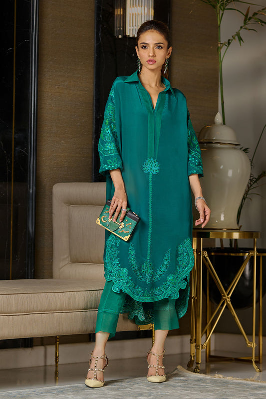 Wardha Saleem | Luxury Pret Traditional Wear | EMERALD - Ladies Clothes 