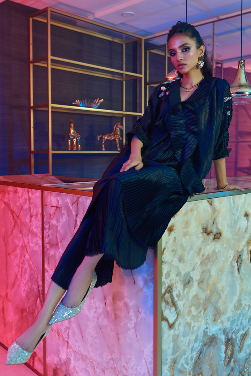 Wardha Saleem | Luxury Pret Fusion Wear | ENVY â 3PC CORD SET - Ladies Clothes 