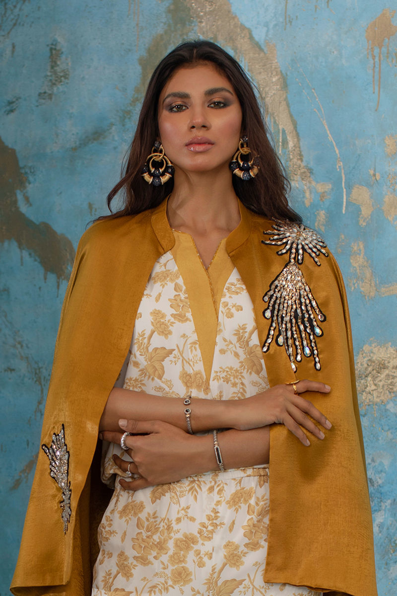 Wardha Saleem | Luxury Pret Fusion Wear | SUNSHINE - Ladies Clothes 