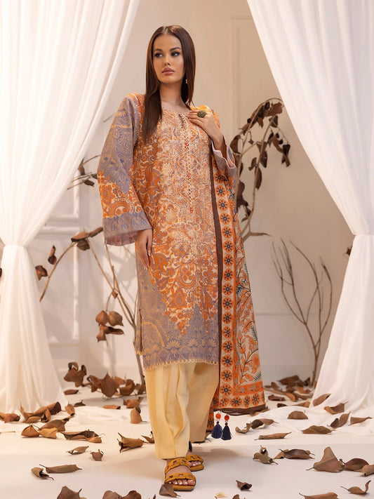 Salitex | Khaddar 24 |  K-02 - Ladies Clothes - Maria Faisal