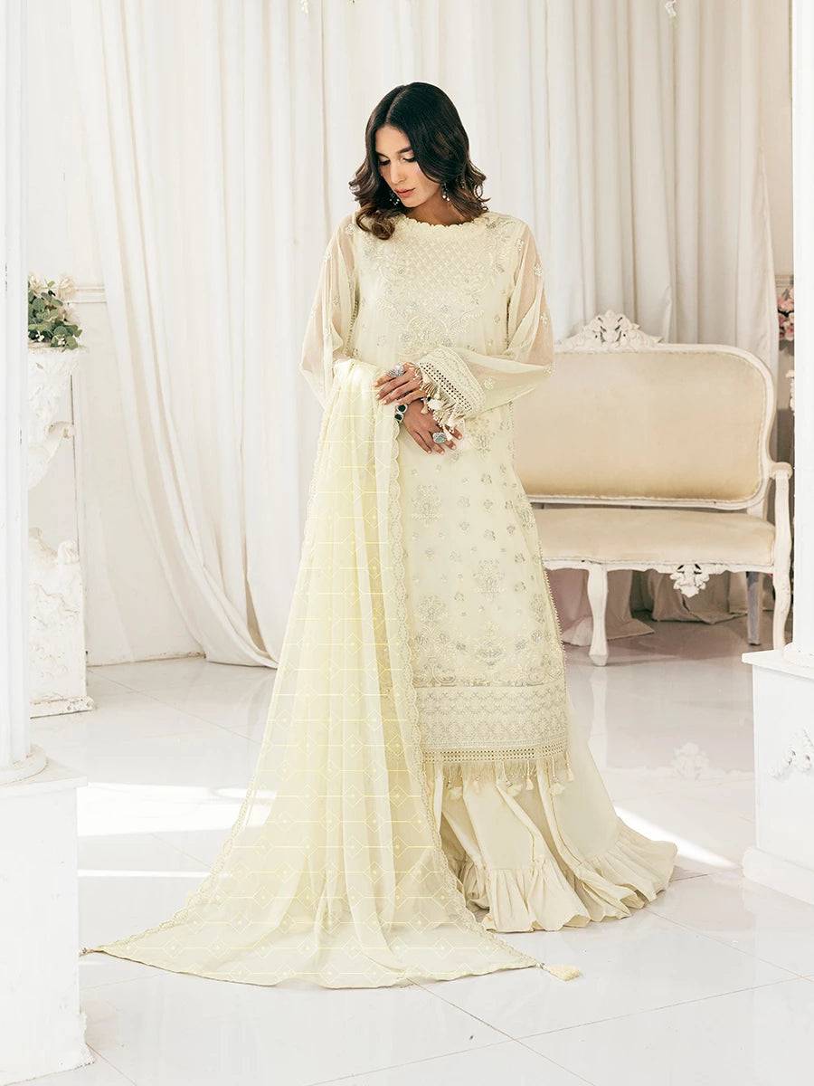 Salitex | Signature Festive Chiffon | CH038 by Maria Faisal - Registered Vendor of : Salitex - type : Ladies Clothes - 100% original wedding dresses