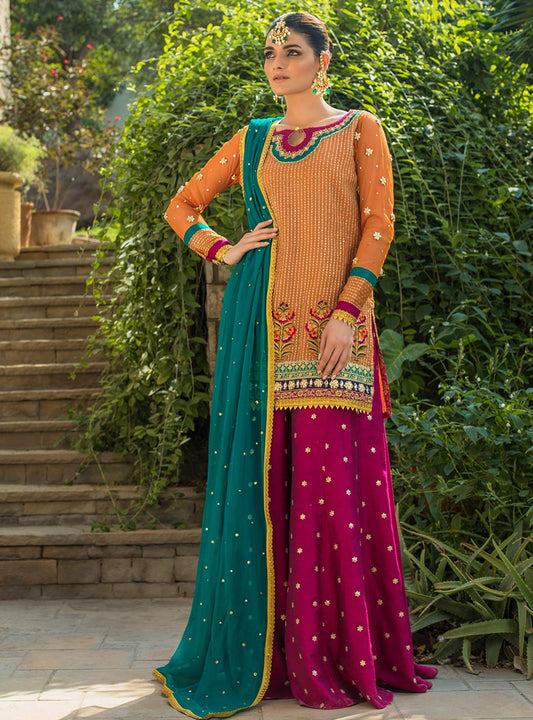 Zainab Chottani | Semi Formals | NOORA - ladies Clothes - Maria Faisal