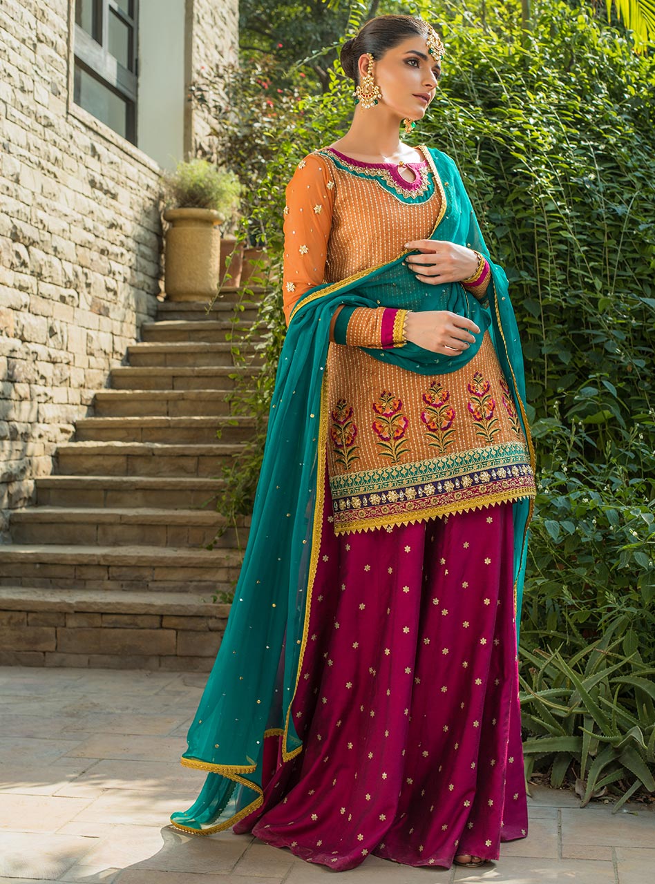 Zainab Chottani | Semi Formals | NOORA - ladies Clothes - Maria Faisal