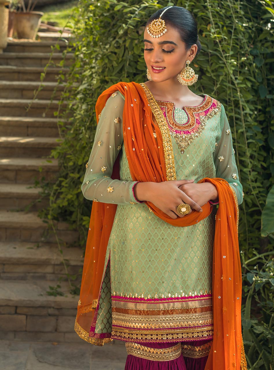 Zainab Chottani | Semi Formals | MEHAK - Ladies Clothes - Maria Faisal