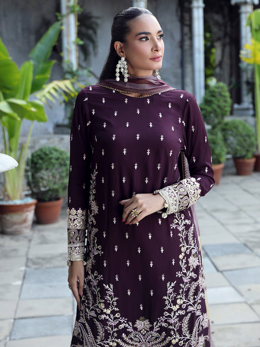 Salitex | Raaya Chiffon 24 | M11 - Wedding Dress - Maria Faisal