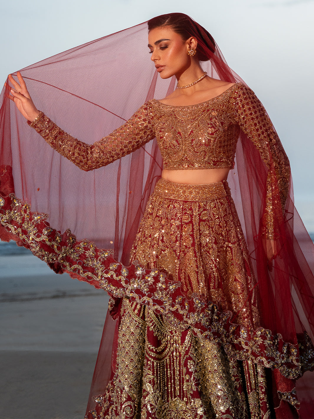 Epoque | Reverie Eternelle | Roseline by Maria Faisal - Registered Vendor of : Epoque - type : Ladies Clothes - 100% original wedding dresses