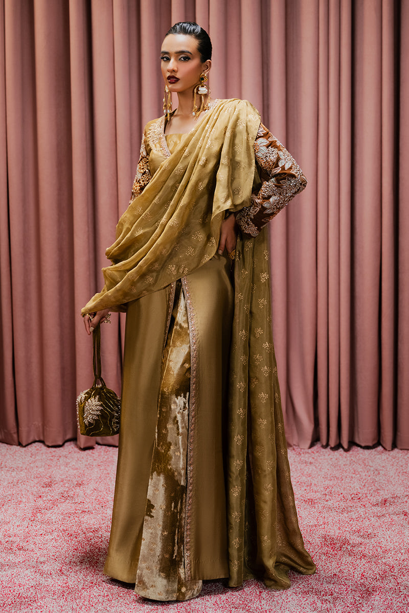 Haute Form | Rose Winter Plush | Heart of Gold - Ladies Clothes - Maria Faisal