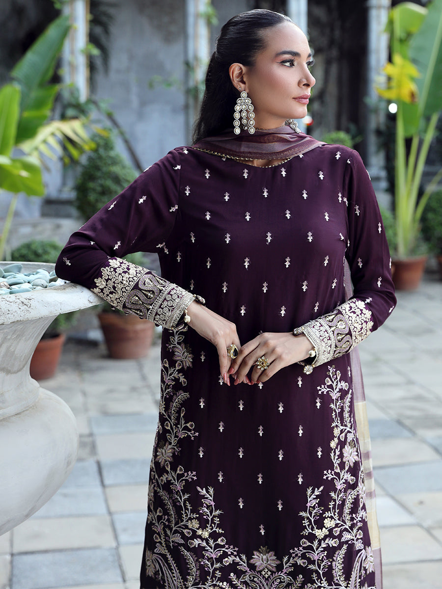 Salitex | Raaya Chiffon 24 | M11 - Wedding Dress - Maria Faisal
