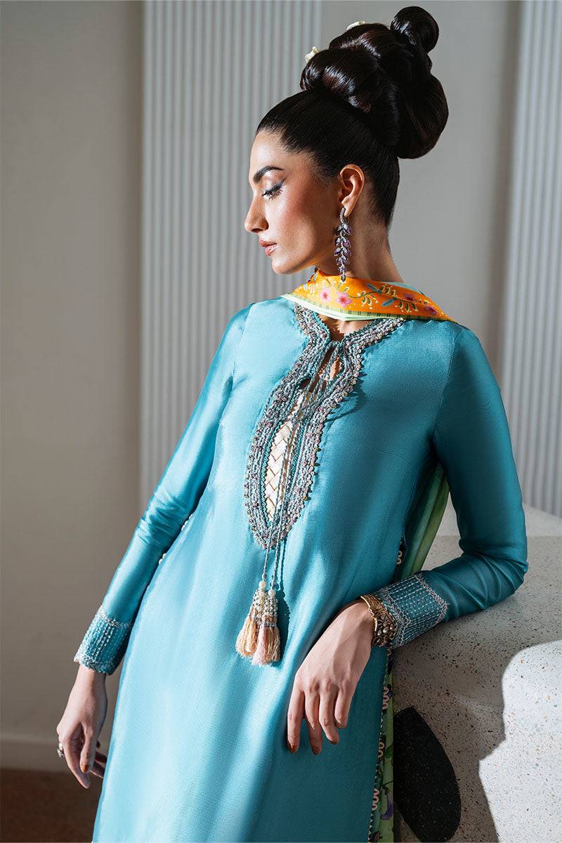 Haute Form | Diva Formals | Floral Applique by Maria Faisal - Registered Vendor of : Haute Form - type : Ladies Clothes - 100% original wedding dresses