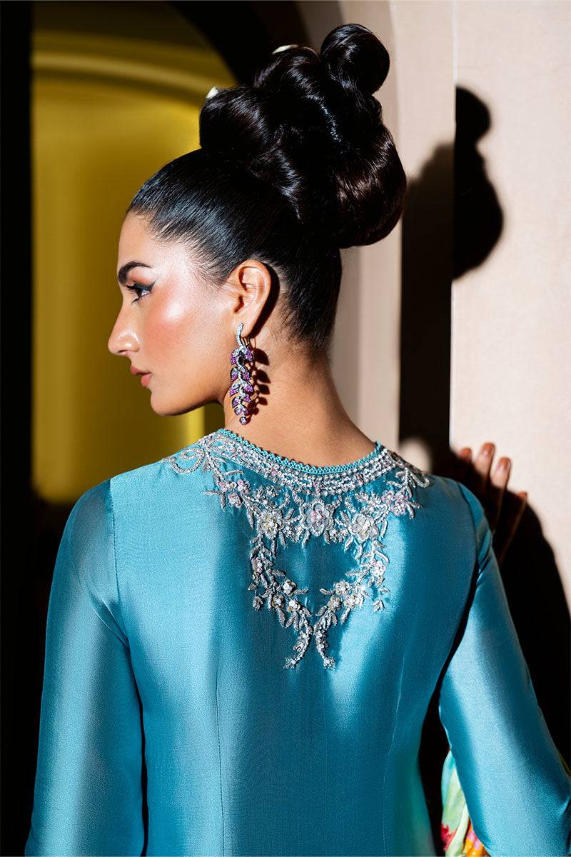 Haute Form | Diva Formals | Floral Applique by Maria Faisal - Registered Vendor of : Haute Form - type : Ladies Clothes - 100% original wedding dresses
