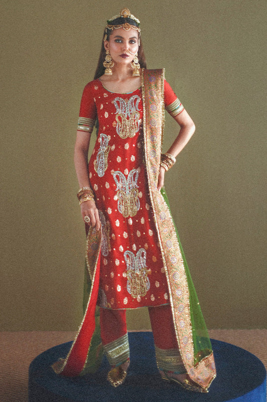 Haute Form I Dastaan Luxury Formals I Laal Pari - Ladies Clothes - Maria Faisal