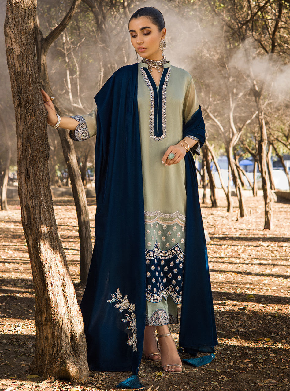 Zainab Chottani | Semi Formals | FEHYA - Ladies Clothes - Maria Faisal