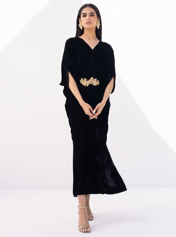 Zainab Chottani | The Kaftan Edit | Black Opal - Formal Dress - available at Maria Faisal in UK and USA.