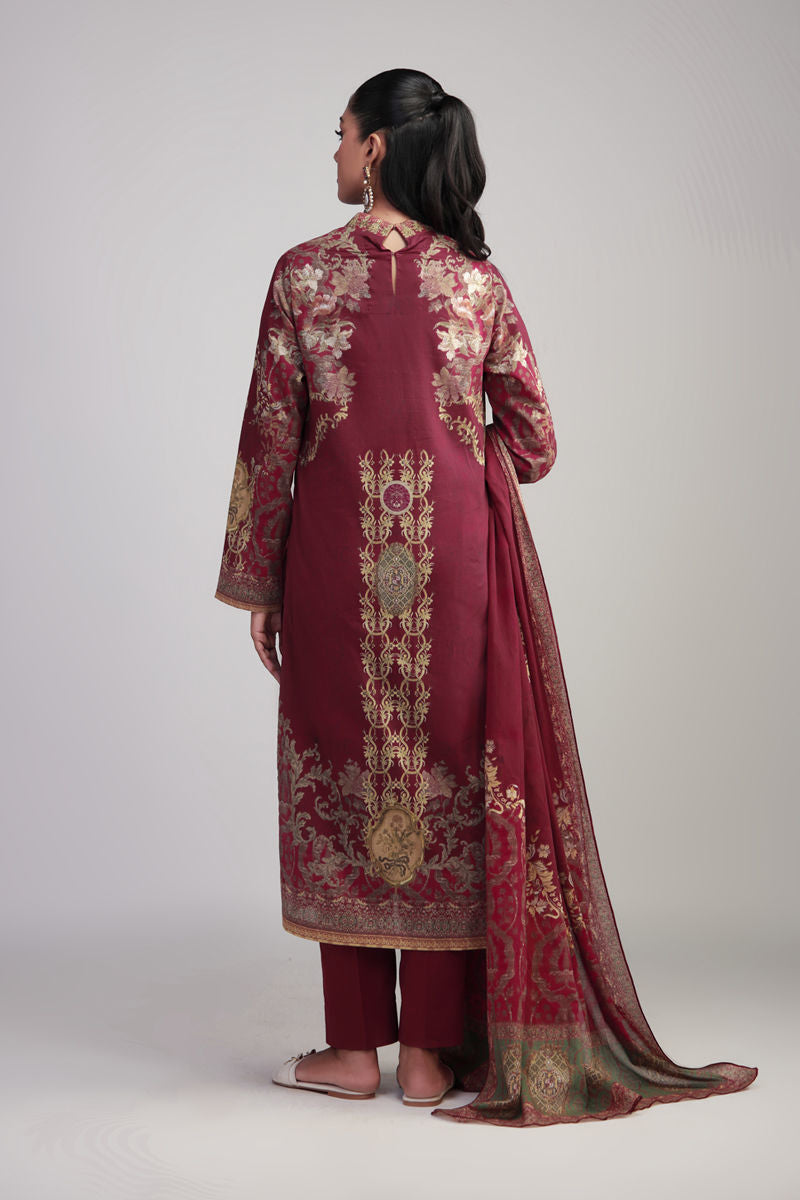 Shamaeel Ansari | Gulrang Lawn | Gulrang-05 - Ladies Clothes - Maria Faisal