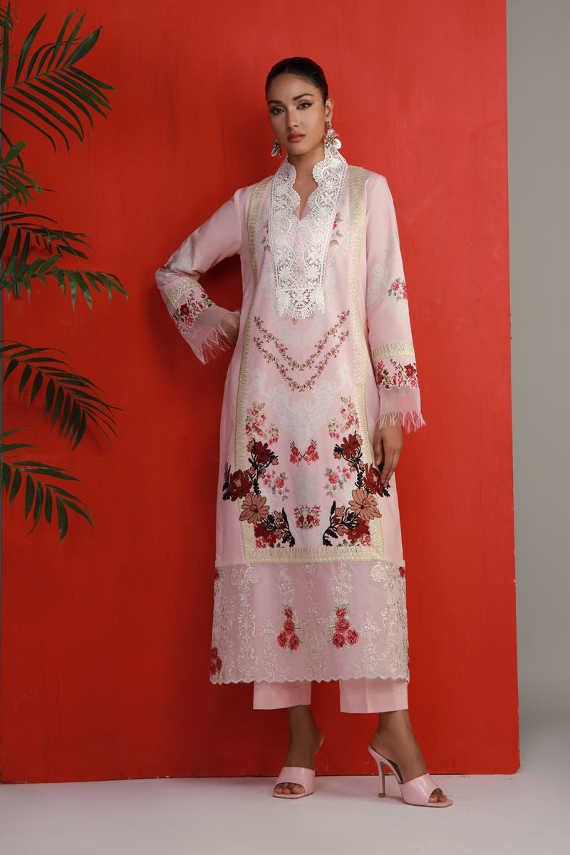 Shamaeel Ansari | Gulrang Lawn | Gulrang-08 - Ladies Clothes - Maria Faisal