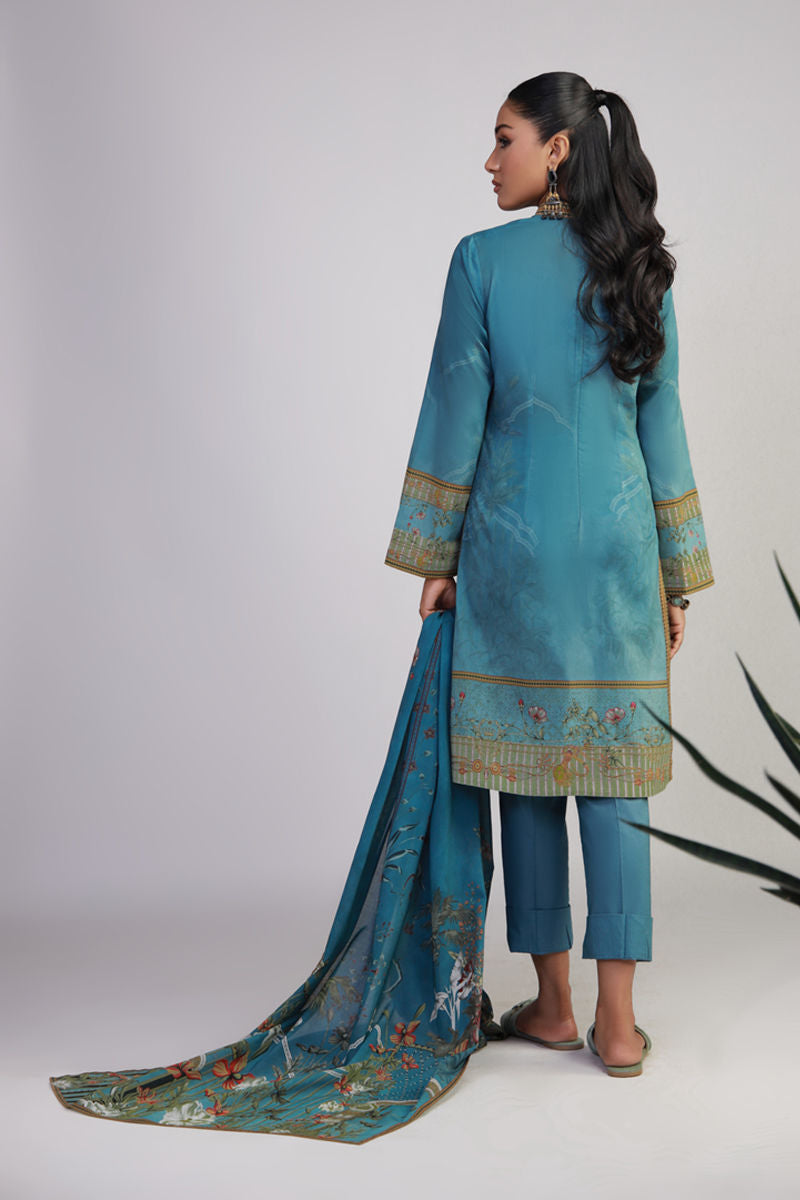 Shamaeel Ansari | Gulrang Lawn | Gulrang-11 - Ladies Clothes - Maria Faisal