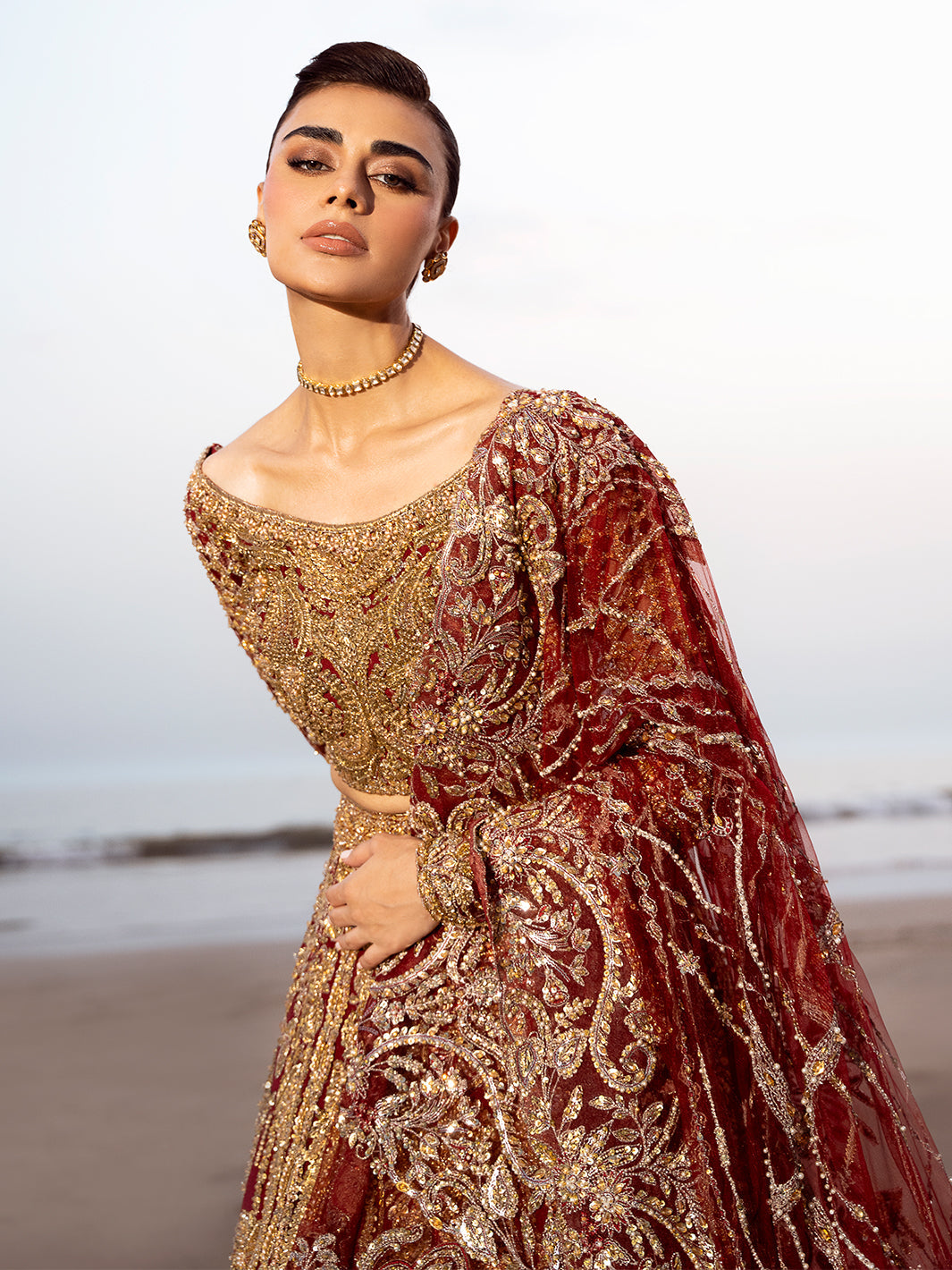 Epoque | Reverie Eternelle | Roseline by Maria Faisal - Registered Vendor of : Epoque - type : Ladies Clothes - 100% original wedding dresses