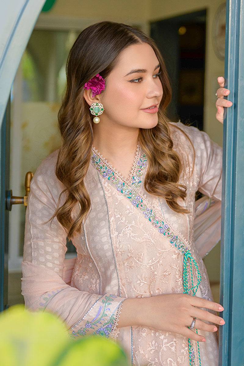 Fatima Khan | La Fleur Eid Edit | Peach Please by Maria Faisal - Registered Vendor of : Fatima Khan - type : Ladies Clothes - 100% original wedding dresses