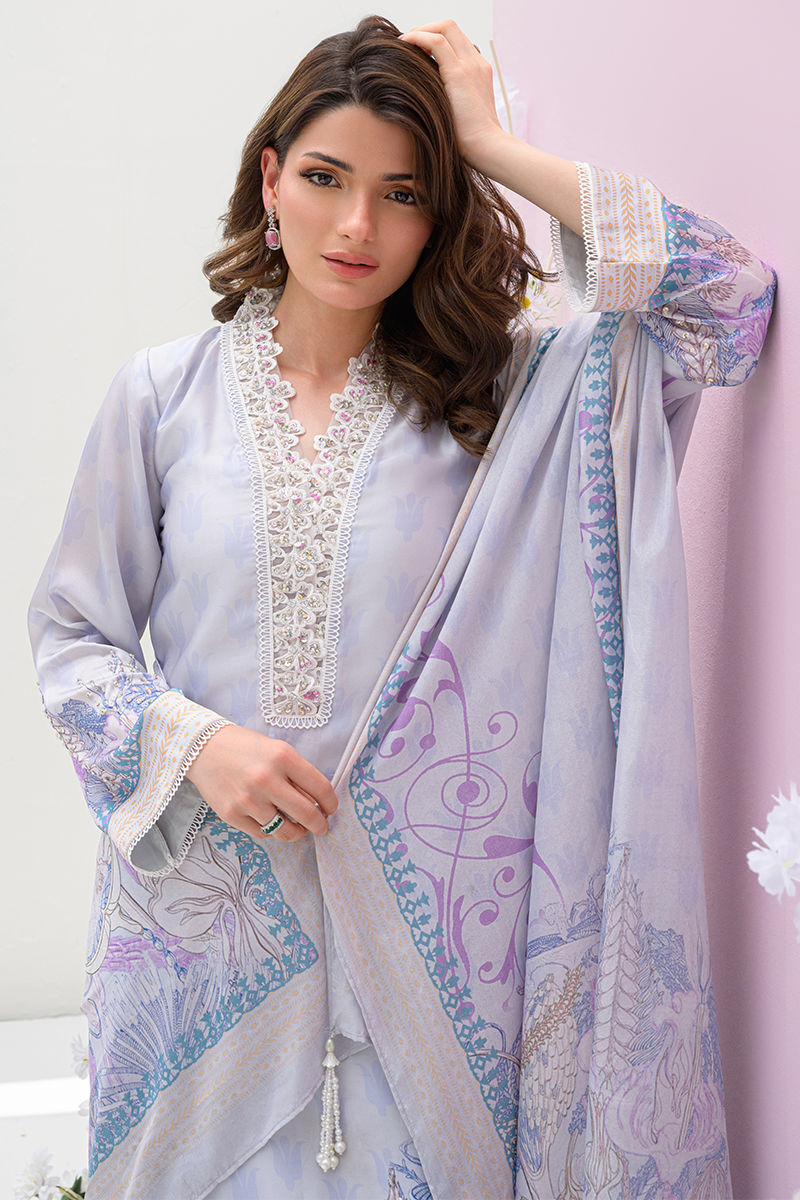 Fatima Khan | Prints and Petals | Dawn - Ladies Clothes - Maria Faisal