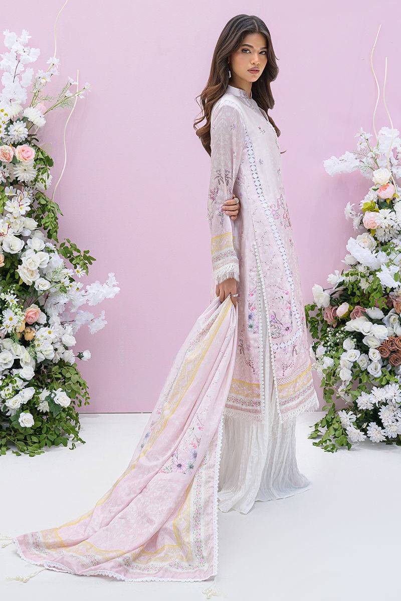 Fatima Khan | Eid Digital Silk Prints | Pastella by Maria Faisal - Registered Vendor of : Fatima Khan - type : Ladies Clothes - 100% original wedding dresses