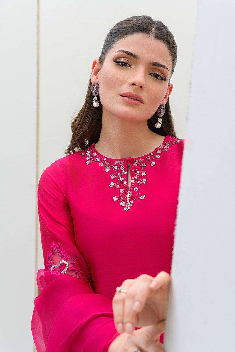 Fatima Khan | Serene Eid Luxe Pret | Pinktastic by Maria Faisal - Registered Vendor of : Fatima Khan - type : Ladies Clothes - 100% original wedding dresses