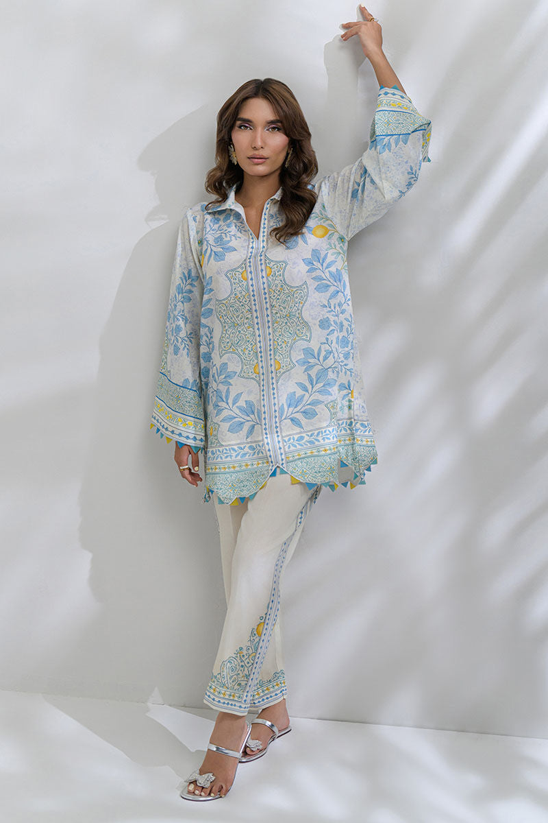 Fatima Khan | FK Prints | Citrus Pop - Ladies Clothes - Maria Faisal