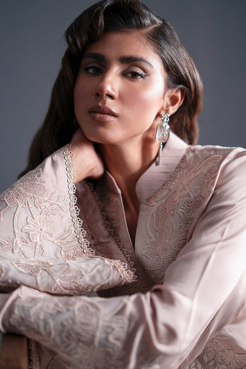 MNR | Chai Coffee Luxury Pret | Tea Rose by Maria Faisal - Registered Vendor of : MNR - type : Ladies Clothes - 100% original wedding dresses
