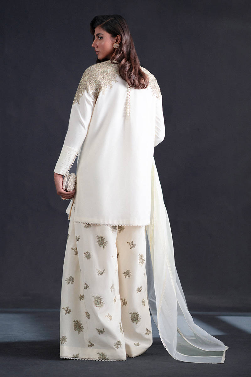 MNR | Chai Coffee Luxury Pret | Mint To Be by Maria Faisal - Registered Vendor of : MNR - type : Ladies Clothes - 100% original wedding dresses