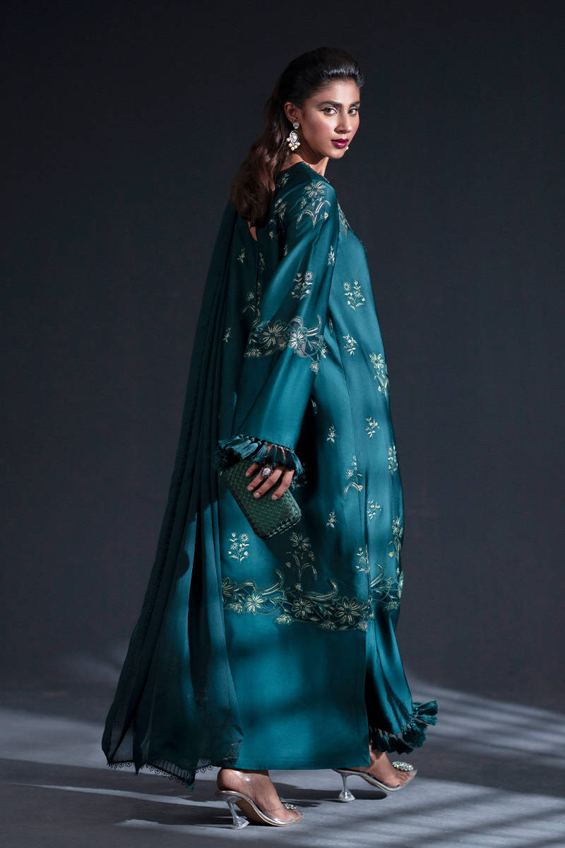 MNR | Chai Coffee Luxury Pret | Jade Moon by Maria Faisal - Registered Vendor of : MNR - type : Ladies Clothes - 100% original wedding dresses