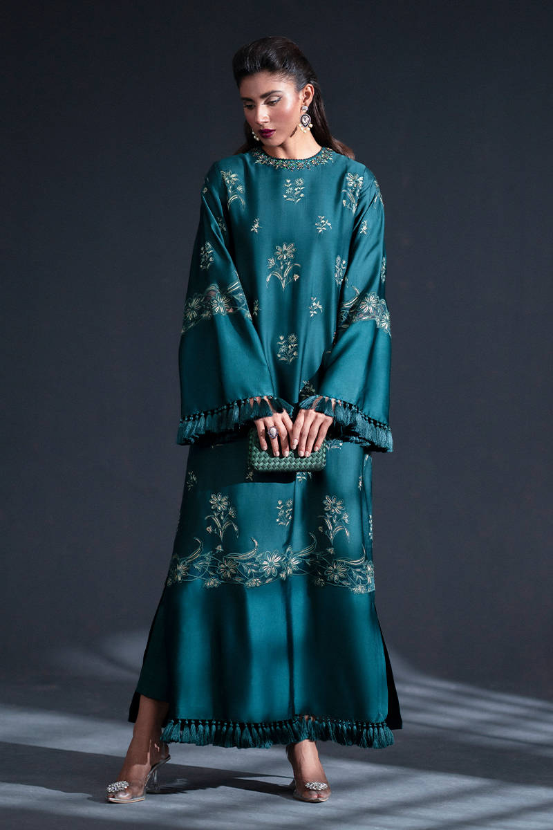 MNR | Chai Coffee Luxury Pret | Jade Moon by Maria Faisal - Registered Vendor of : MNR - type : Ladies Clothes - 100% original wedding dresses