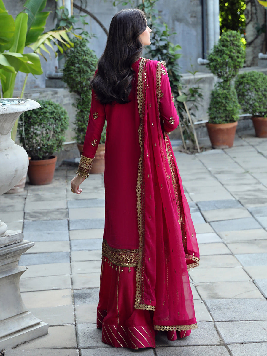Salitex | Raaya Chiffon 24 | M02 - Wedding Dress - Maria Faisal