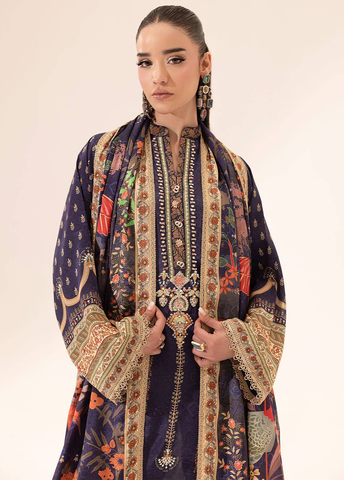 Sahane | Suay Silk Handwork Edit | CT-15006 ETHER - SUAY by Maria Faisal - Registered Vendor of : Sahane - type : Ladies Clothes - 100% original wedding dresses