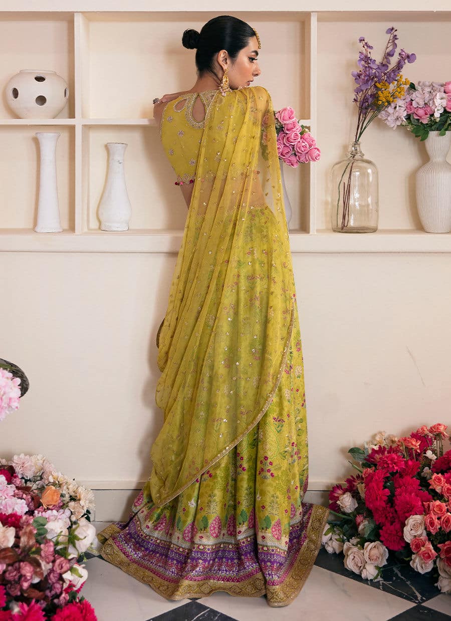 Farah Talib Aziz | Mayna Festive Luxe | ELIKA LIME