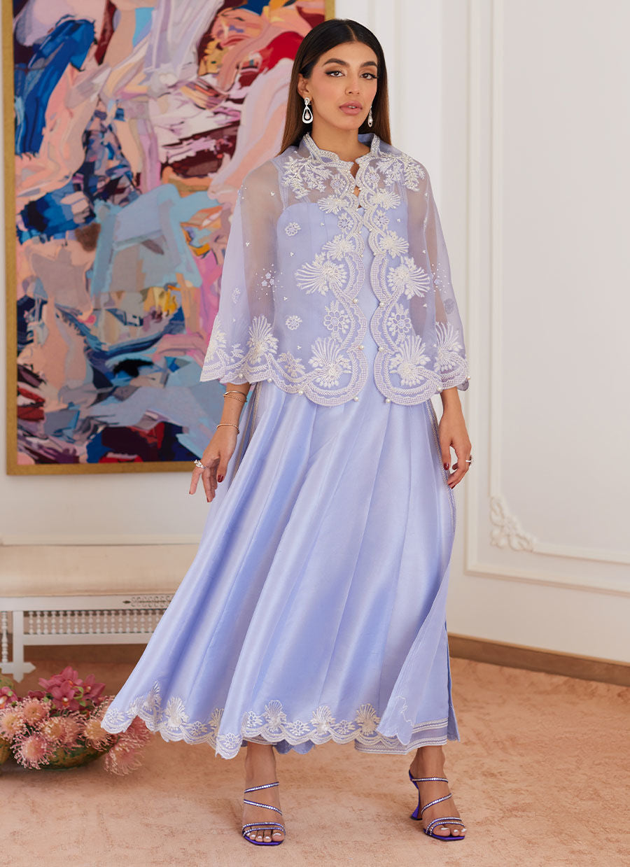 Farah Talib Aziz | Luna Eid Collection 24 | FLEUR LAVENDER - Ladies Clothes - Maria Faisal
