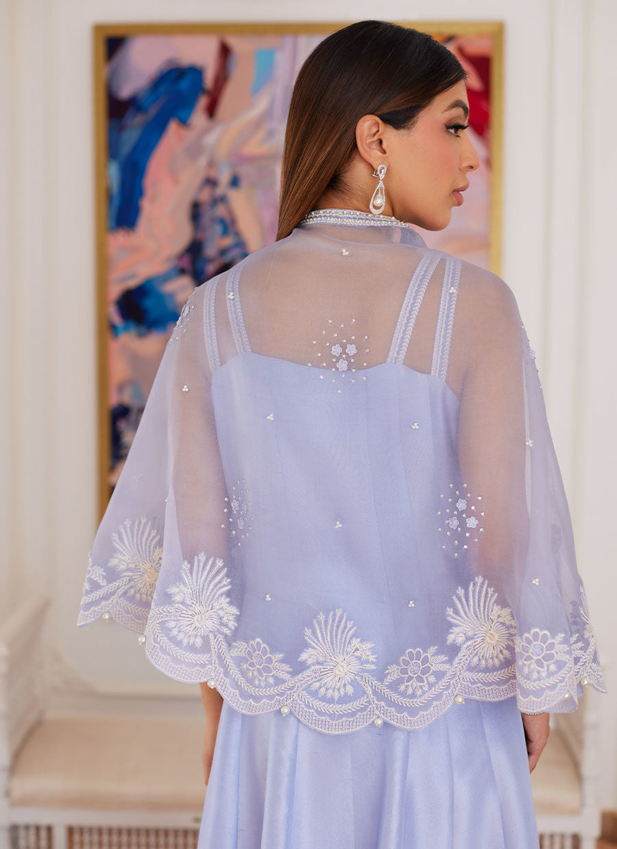 Farah Talib Aziz | Luna Eid Collection 24 | FLEUR LAVENDER - Ladies Clothes - Maria Faisal
