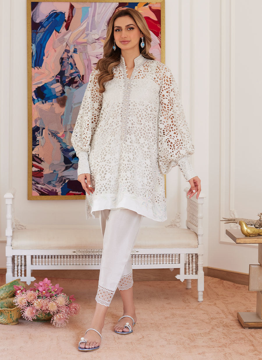 Farah Talib Aziz | Luna Eid Collection 24 | OPHELIA IVORY - Ladies Clothes - Maria Faisal