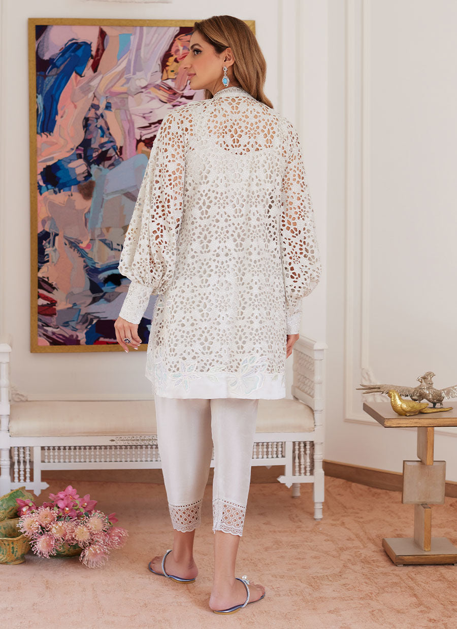 Farah Talib Aziz | Luna Eid Collection 24 | OPHELIA IVORY - Ladies Clothes - Maria Faisal