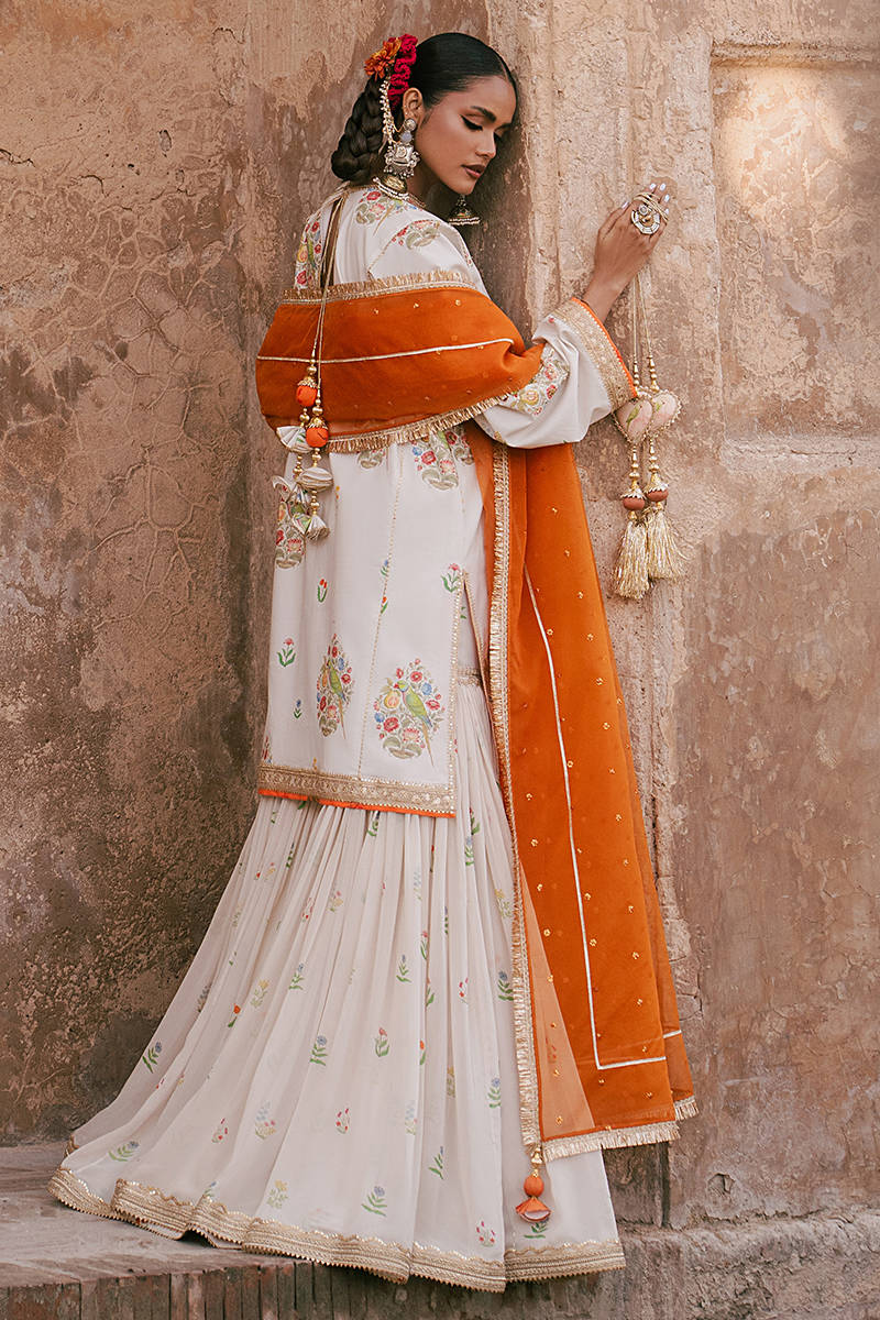 MNR | Guftagu Eid e Bahar | Zauq - Luxury Dress - available at Maria Faisal in UK and USA.