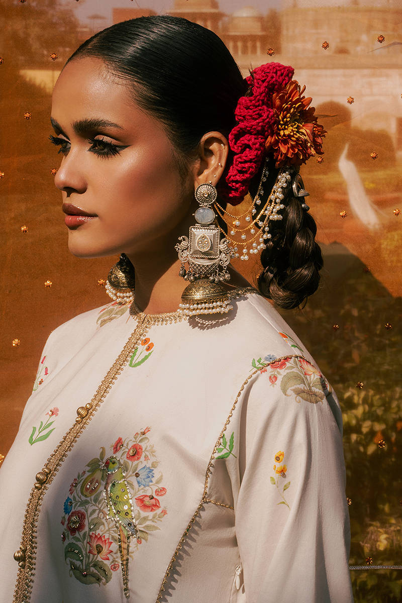 MNR | Guftagu Eid e Bahar | Zauq - Luxury Dress - available at Maria Faisal in UK and USA.