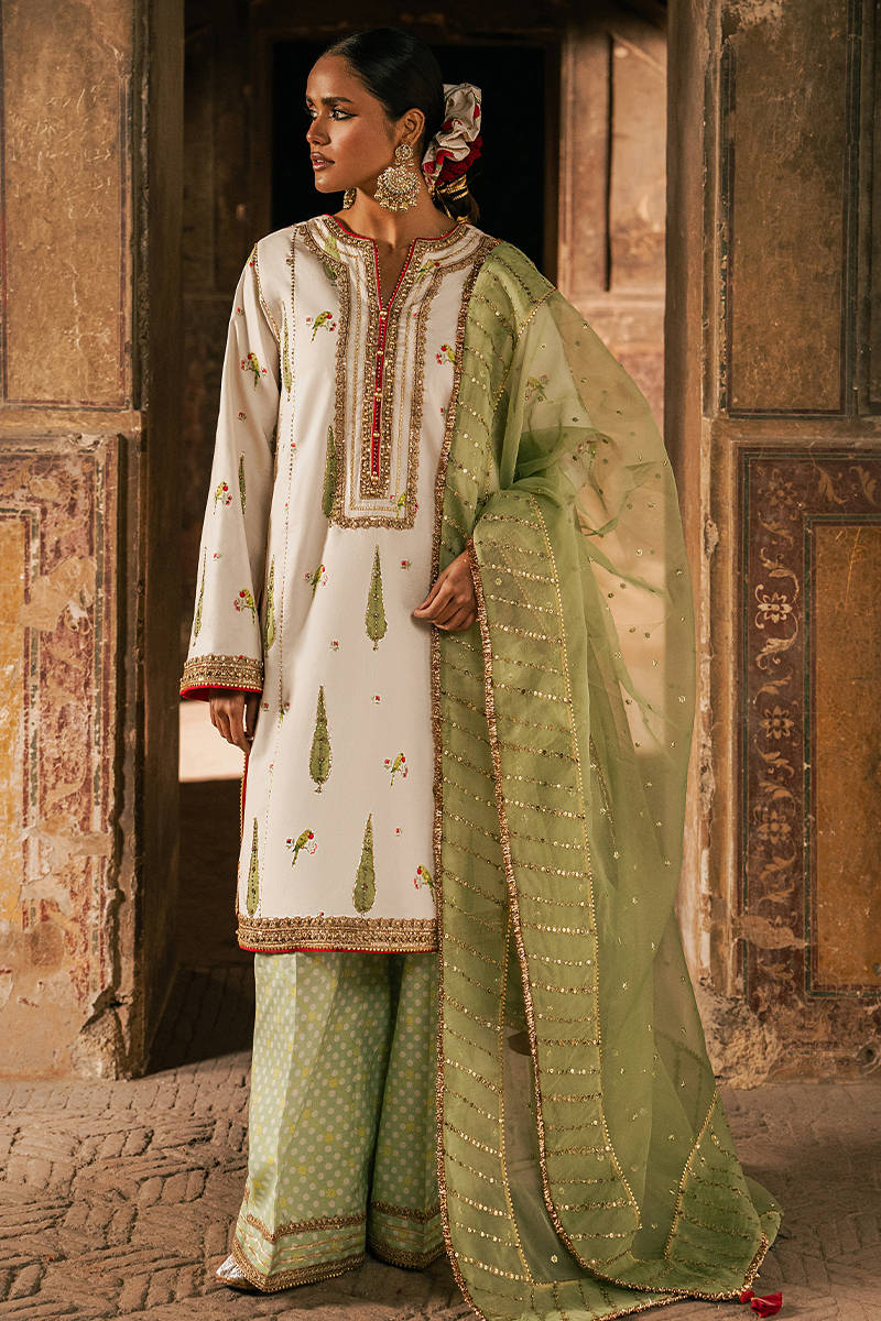 MNR | Guftagu Eid e Bahar | Junoon - Luxury Dress - available at Maria Faisal in UK and USA.