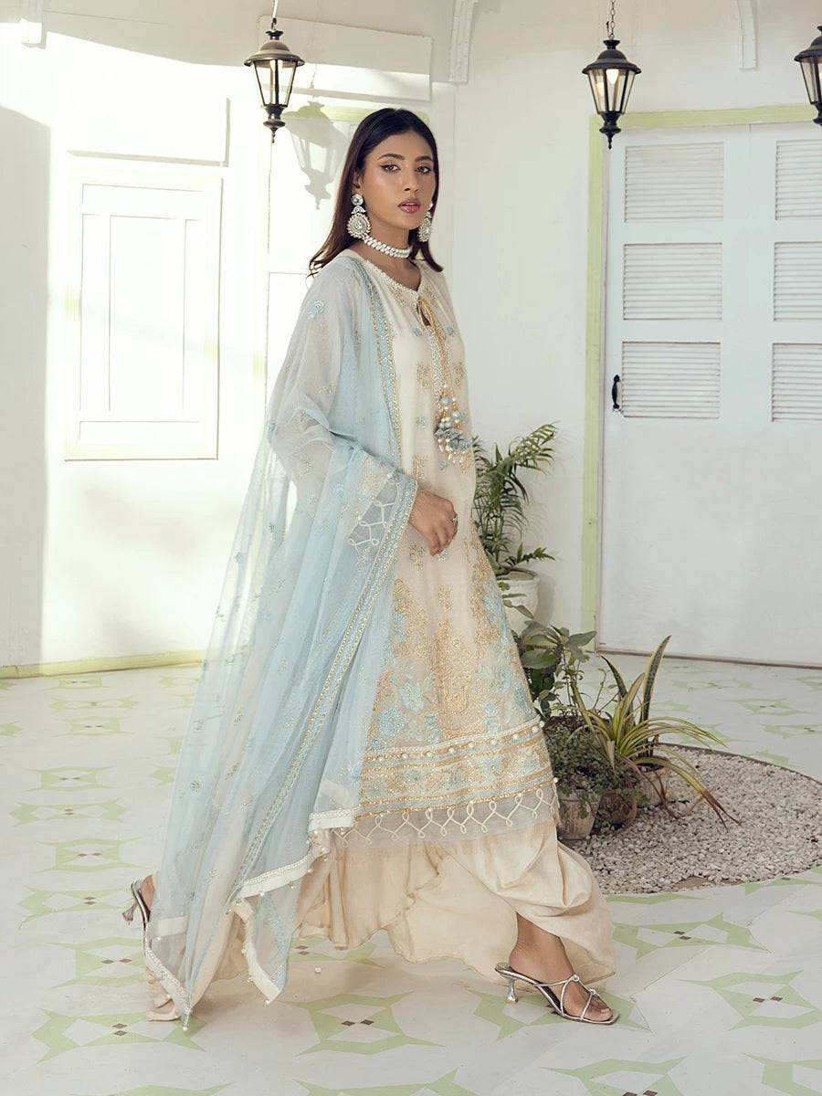Salitex | Signature Festive Chiffon | NO005 by Maria Faisal - Registered Vendor of : Salitex - type : Ladies Clothes - 100% original wedding dresses
