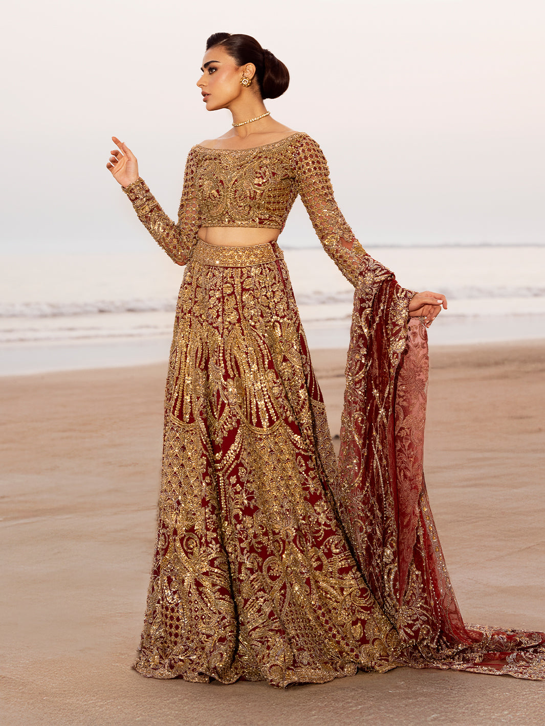 Epoque | Reverie Eternelle | Roseline by Maria Faisal - Registered Vendor of : Epoque - type : Ladies Clothes - 100% original wedding dresses
