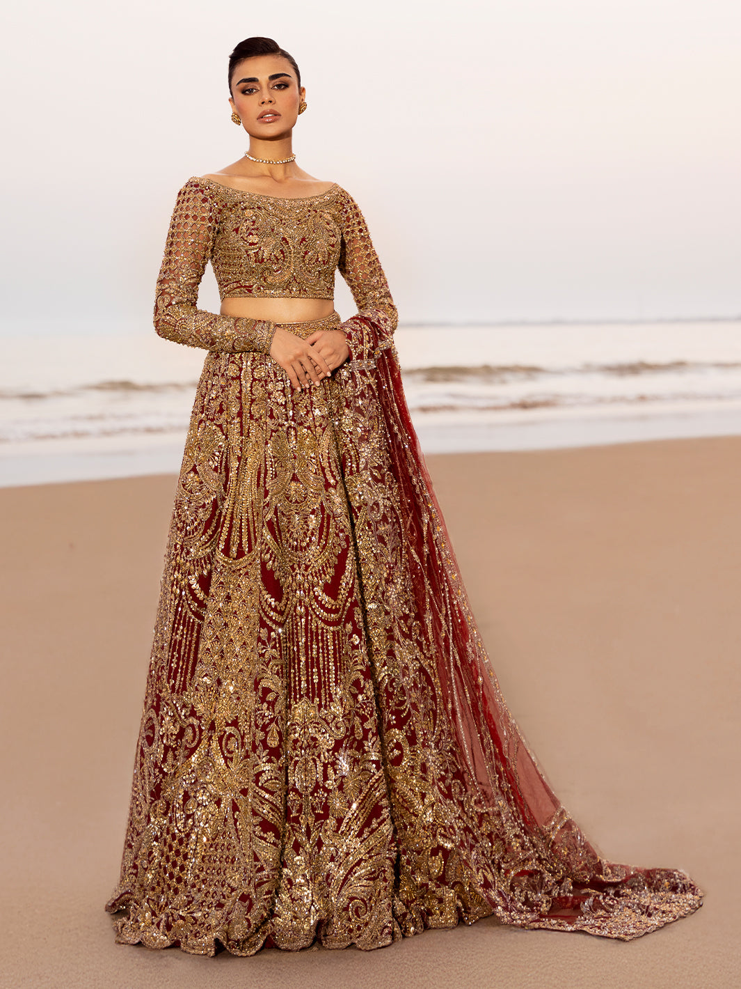 Epoque | Reverie Eternelle | Roseline by Maria Faisal - Registered Vendor of : Epoque - type : Ladies Clothes - 100% original wedding dresses