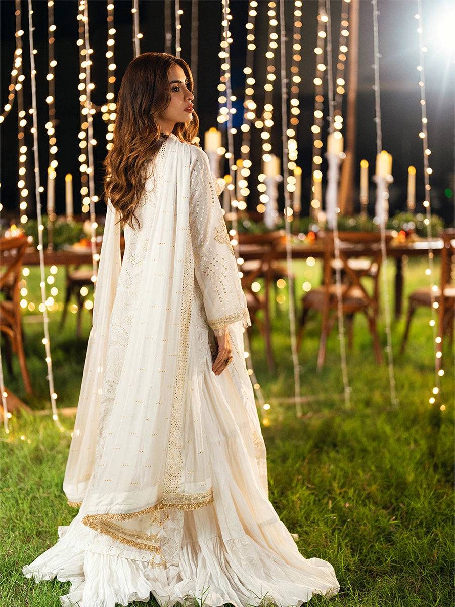 Salitex | Signature Festive Chiffon | WW003 by Maria Faisal - Registered Vendor of : Salitex - type : Ladies Clothes - 100% original wedding dresses